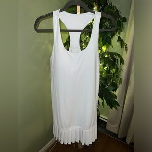 MONO B NWT Active Mini Dress with Pleated Skirt Size Large